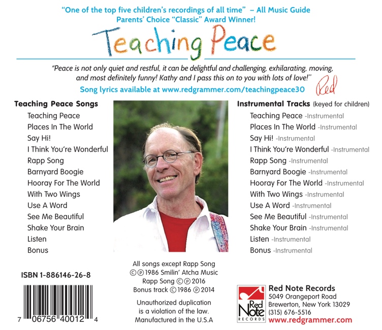Teaching Peace 30-Year Commemoration - Click Image to Close